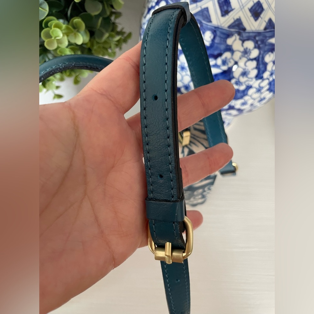 PATRICIA NASH LEATHER PORCILI SATCHEL WITH CROSSBODY STRAP BAG MSRP $ 199 NEW - Picture 6 of 14